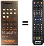 Télécommande équivalente CT-937
