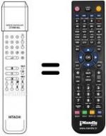 Télécommande équivalente CT-RM 100 L