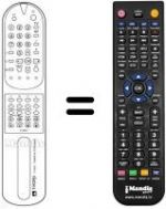 Télécommande équivalente CT 202 T