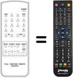 Télécommande équivalente CT 5