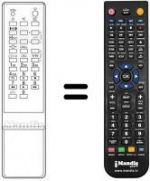 Télécommande équivalente CT-9399