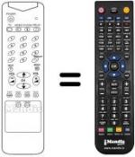 Télécommande équivalente Samsung CX 683C