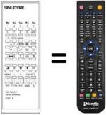 Télécommande équivalente DIGI SYSTEM 6700 PIP