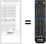 Télécommande équivalente EPM 32