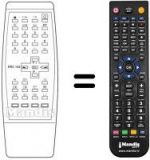 Télécommande équivalente ERC 103