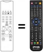 Télécommande équivalente ES 1
