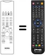 Télécommande équivalente ES 1 (MOUSE REMOTE)