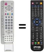 Télécommande équivalente Seitech 46' PLASMA