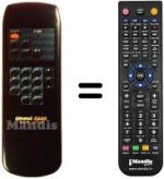 Télécommande équivalente ESR 400