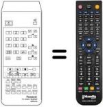 Télécommande équivalente EUR 51143