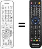 Télécommande équivalente EUR 51922