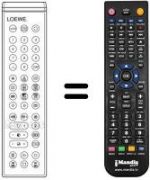 Télécommande équivalente 263-83600