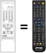 Télécommande équivalente FS 606