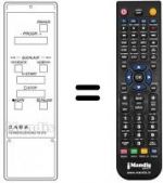 Télécommande équivalente FS 615