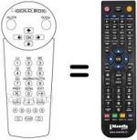 Télécommande équivalente 3128 147 00052