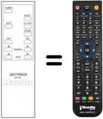 Télécommande équivalente GP-700