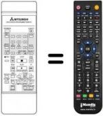 Télécommande équivalente HSE 20