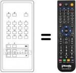 Télécommande équivalente IB 16