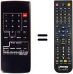 Télécommande équivalente ICX-550