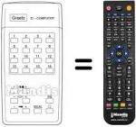 Télécommande équivalente IFB 13