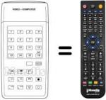 Télécommande équivalente IFB 13 T