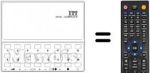 Télécommande équivalente IFB 20 / 16
