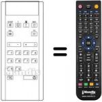 Télécommande équivalente IMC 4