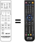 Télécommande équivalente IMC 10 T