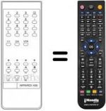 Télécommande équivalente LF 56M 36