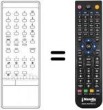 Télécommande équivalente Luma LF 67 M 39