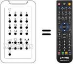Télécommande équivalente Luma LF 56 M 11