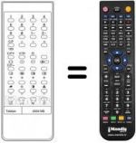 Télécommande équivalente IR 2030 ME