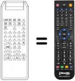 Télécommande équivalente IR 5515