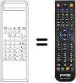 Télécommande équivalente IR 6000