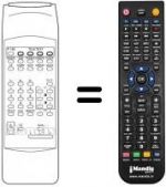 Télécommande équivalente IR 99 / 39 TEXT