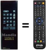 Télécommande équivalente JUPITER