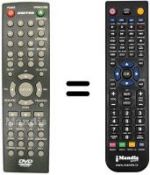 Télécommande équivalente KM-1618-1