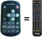 Télécommande équivalente Lenoir TVC 80 LCD