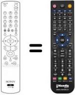 Télécommande équivalente Sony KV-28 FX66