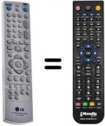 Télécommande équivalente 6711R1P090S