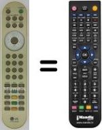 Télécommande équivalente LG RZ-23LZ50