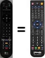 Télécommande équivalente AKB30377808