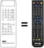 Télécommande équivalente M 90