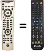 Télécommande équivalente Medion MD 41530