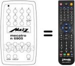 Télécommande équivalente MECATRON 6806