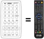 Télécommande équivalente MECATRON 6810