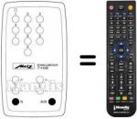 Télécommande équivalente MECATRON 7109