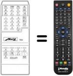 Télécommande équivalente MECATRON 7602