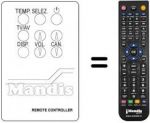Télécommande équivalente Sonoko TVC 6092
