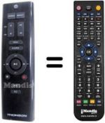 Télécommande équivalente Hifivox MIC 200